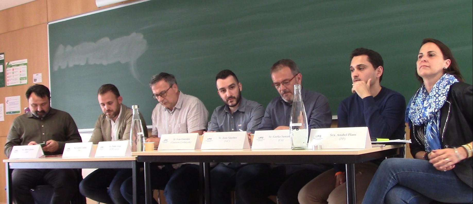 Debat de candidats a alcalde a Cerdanyola del Vallès 